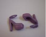 Susi Par Scarpins Lil�s Plataforma